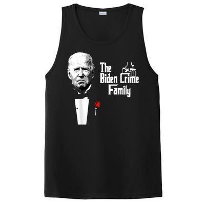 Funny The Biden Crime Family Anti Biden Liberals Democrats PosiCharge Competitor Tank