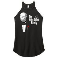 Funny The Biden Crime Family Anti Biden Liberals Democrats Women’s Perfect Tri Rocker Tank