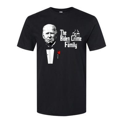 Funny The Biden Crime Family Anti Biden Liberals Democrats Softstyle CVC T-Shirt