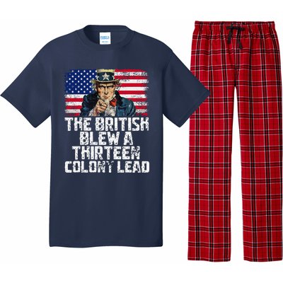 Funny The British Blew A Thirteen Colony Lead Pajama Set