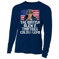 Funny The British Blew A Thirteen Colony Lead Cooling Performance Long Sleeve Crew