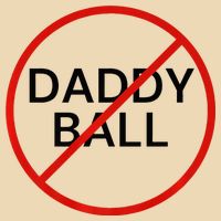 Funny Travel Baseball  No Daddy Ball Drawstring Bag
