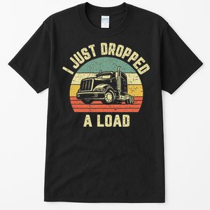 Funny Trucker Big Rig Semi Trailer Truck Driver Gift Tall T-Shirt