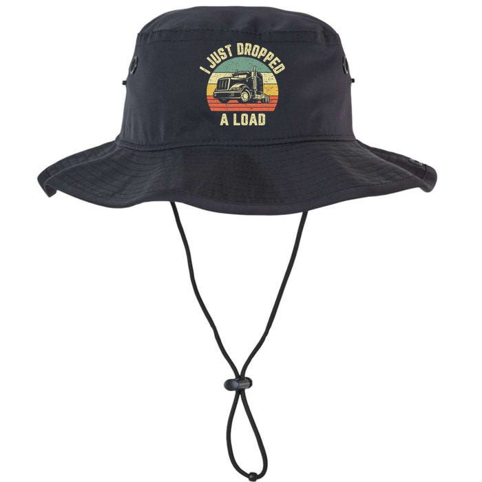 Funny Trucker Big Rig Semi Trailer Truck Driver Gift Legacy Cool Fit Booney Bucket Hat