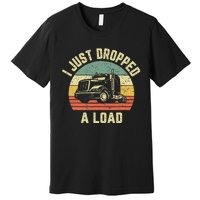 Funny Trucker Big Rig Semi Trailer Truck Driver Gift Premium T-Shirt