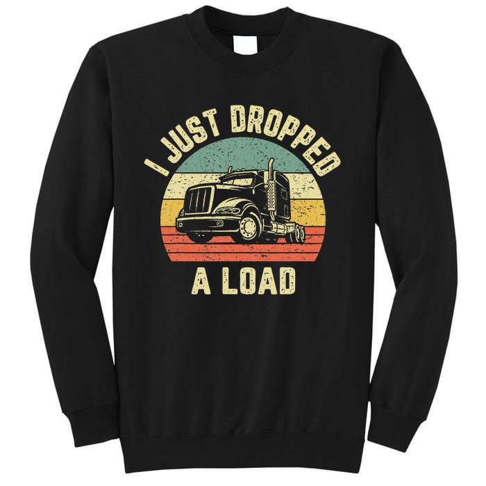 Funny Trucker Big Rig Semi Trailer Truck Driver Gift Tall Sweatshirt