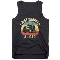 Funny Trucker Big Rig Semi Trailer Truck Driver Gift Tank Top