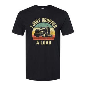 Funny Trucker Big Rig Semi Trailer Truck Driver Gift Softstyle CVC T-Shirt