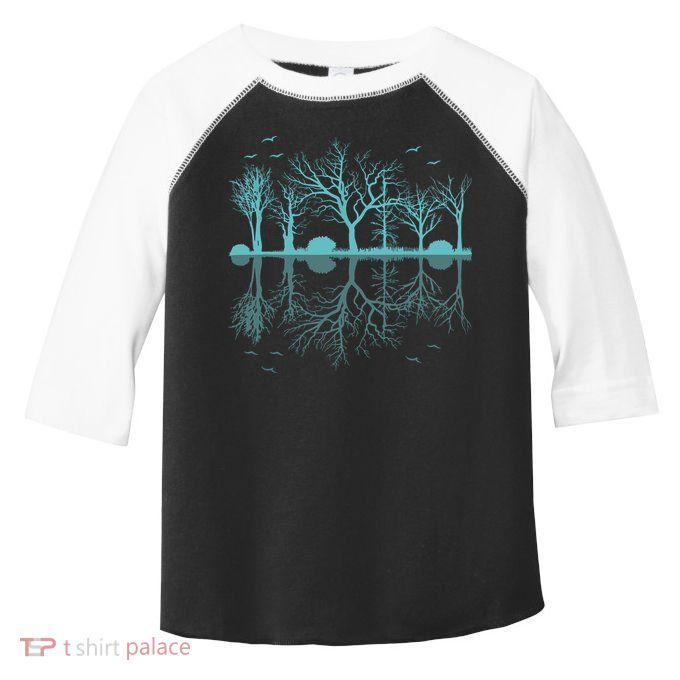 Forest Trees Birds Nature Lovers Wildlife Camping Toddler Fine Jersey T-Shirt