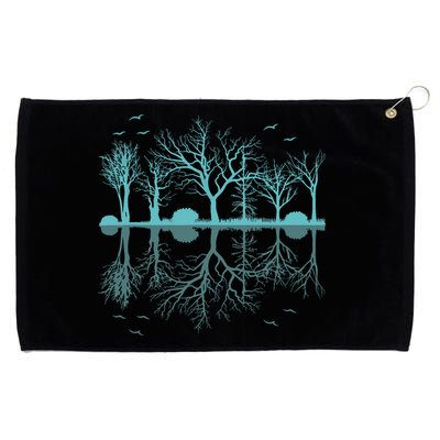 Forest Trees Birds Nature Lovers Wildlife Camping Grommeted Golf Towel