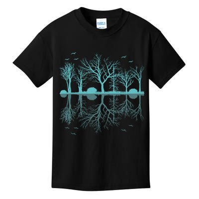 Forest Trees Birds Nature Lovers Wildlife Camping Kids T-Shirt