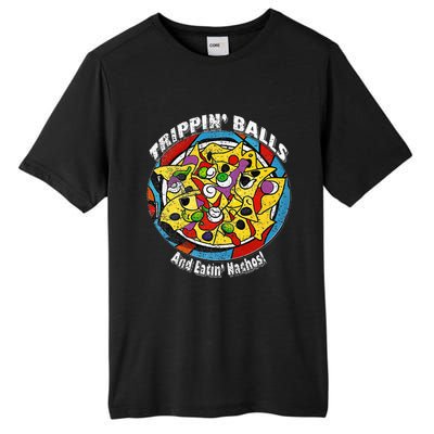 funny Trippin' Balls And Eatin' Nachos! By Yoraytees Tall Fusion ChromaSoft Performance T-Shirt