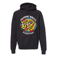 funny Trippin' Balls And Eatin' Nachos! By Yoraytees Premium Hoodie