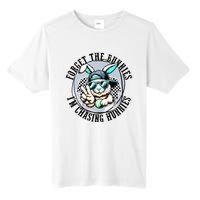 Forget The Bunnies Im Chasing Hunnies Easter Bunny Tall Fusion ChromaSoft Performance T-Shirt