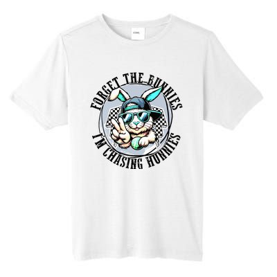 Forget The Bunnies Im Chasing Hunnies Easter Bunny Tall Fusion ChromaSoft Performance T-Shirt