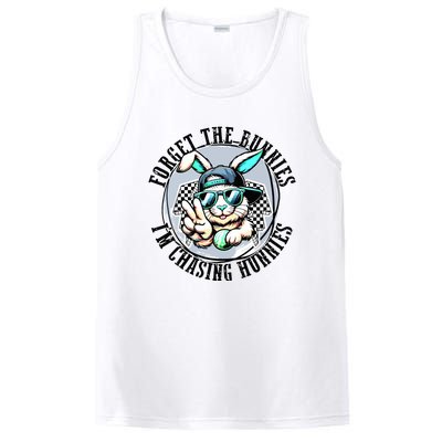 Forget The Bunnies Im Chasing Hunnies Easter Bunny PosiCharge Competitor Tank