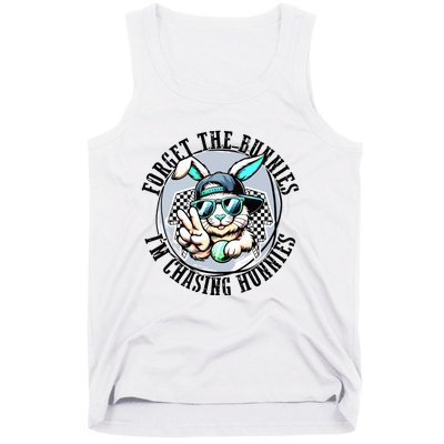 Forget The Bunnies Im Chasing Hunnies Easter Bunny Tank Top