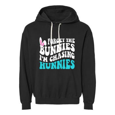 Forget The Bunnies IM Chasing Hunnies Garment-Dyed Fleece Hoodie