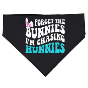 Forget The Bunnies IM Chasing Hunnies USA-Made Doggie Bandana