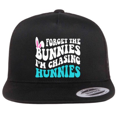 Forget The Bunnies IM Chasing Hunnies Flatbill Hat
