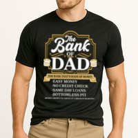 Funny The Bank Of Dad The Bank That's Made Of Money Cooling Performance Crew T-Shirt