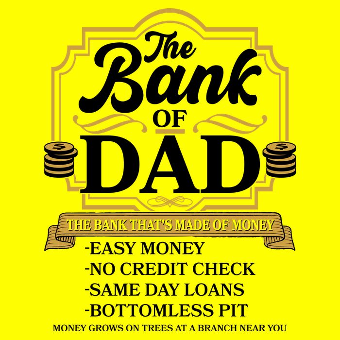 Funny The Bank Of Dad The Bank That's Made Of Money 11oz C Handle Ceramic Mug