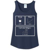 First Then Board Funny School Psychologist Special Education Ladies Essential Tank