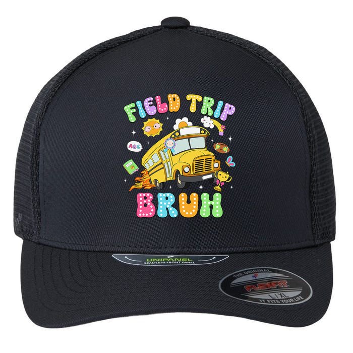 Field Trip Bruh Happy Field Day 2025 Let The Games Begin Flexfit Unipanel Trucker Cap