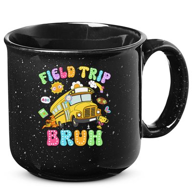 Field Trip Bruh Happy Field Day 2025 Let The Games Begin 15oz Campfire Ceramic Mug