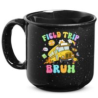Field Trip Bruh Happy Field Day 2025 Let The Games Begin 15oz Campfire Ceramic Mug