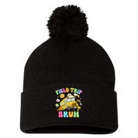 Field Trip Bruh Happy Field Day 2025 Let The Games Begin Pom Pom 12in Knit Beanie