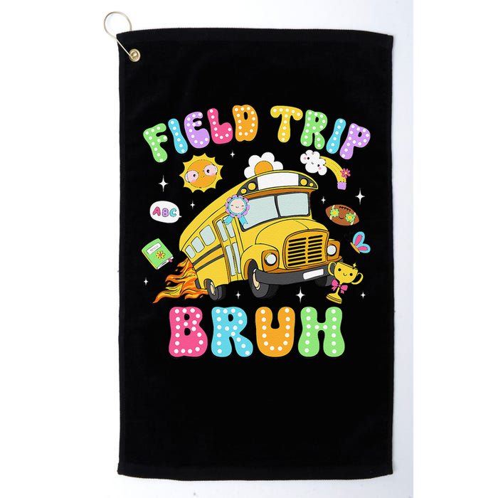 Field Trip Bruh Happy Field Day 2025 Let The Games Begin Golf Towel