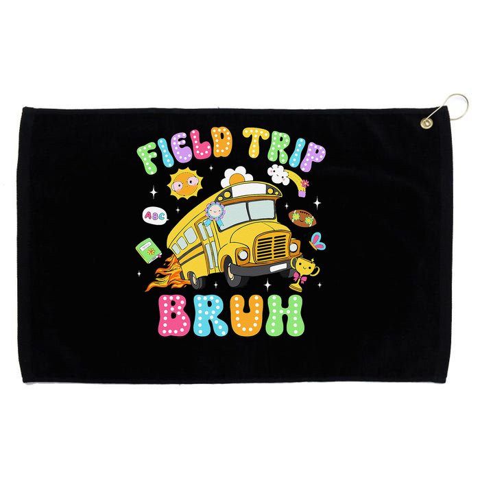 Field Trip Bruh Happy Field Day 2025 Let The Games Begin Grommeted Golf Towel