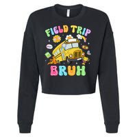 Field Trip Bruh Happy Field Day 2025 Let The Games Begin Cropped Pullover Crew