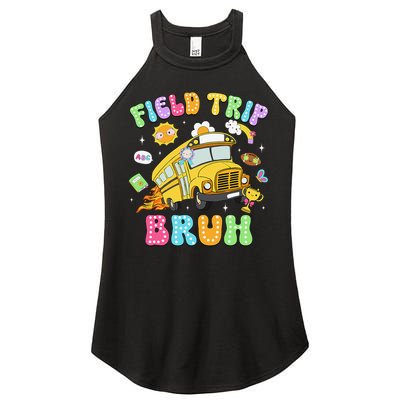 Field Trip Bruh Happy Field Day 2025 Let The Games Begin Women's Perfect Tri Rocker Tank