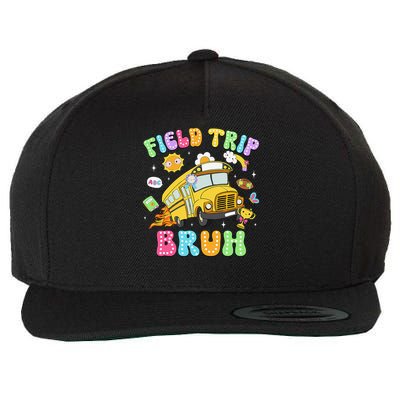 Field Trip Bruh Happy Field Day 2025 Let The Games Begin Wool Snapback Cap
