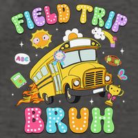 Field Trip Bruh Happy Field Day 2025 Let The Games Begin Vector Backpack