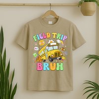 Field Trip Bruh Happy Field Day 2025 Let The Games Begin T-Shirt