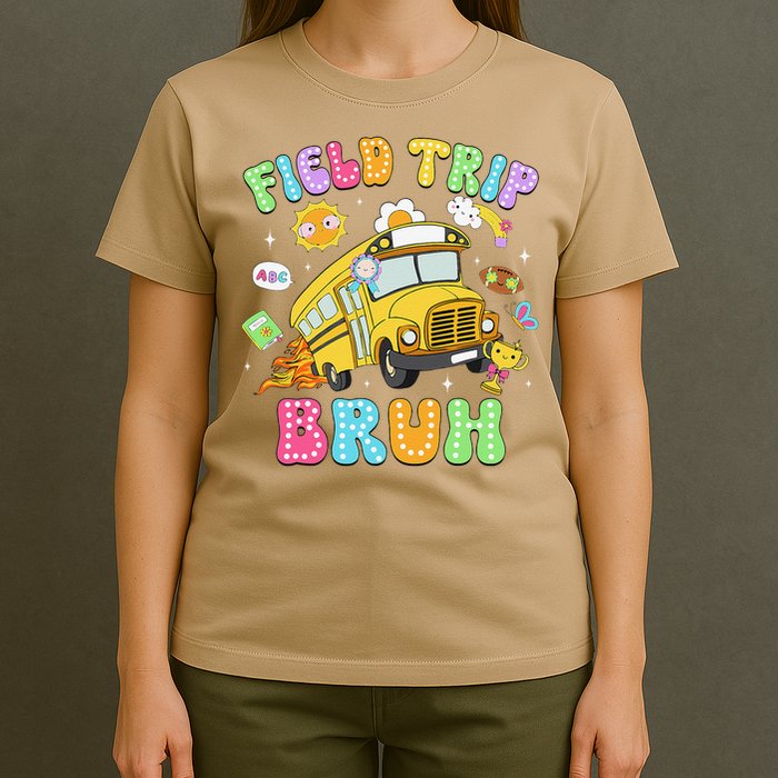 Field Trip Bruh Happy Field Day 2025 Let The Games Begin T-Shirt