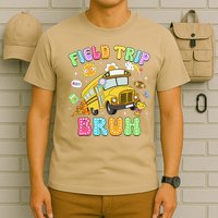 Field Trip Bruh Happy Field Day 2025 Let The Games Begin T-Shirt