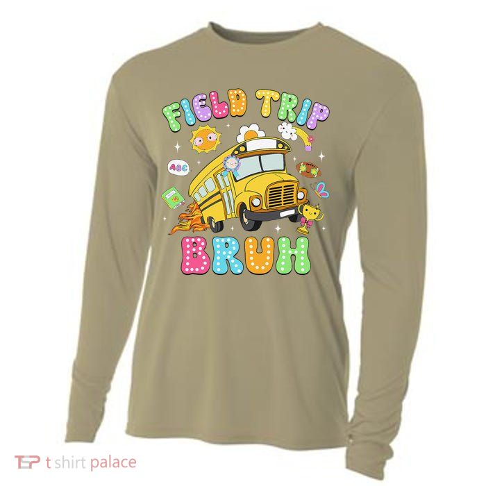 Field Trip Bruh Happy Field Day 2025 Let The Games Begin Cooling Performance Long Sleeve Crew