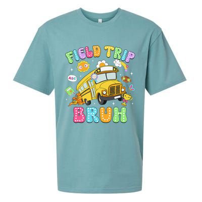 Field Trip Bruh Happy Field Day 2025 Let The Games Begin Sueded Cloud Jersey T-Shirt