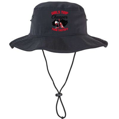 Funny Trip Bachelorette Wine Party Weekend Squad Bucket Hat