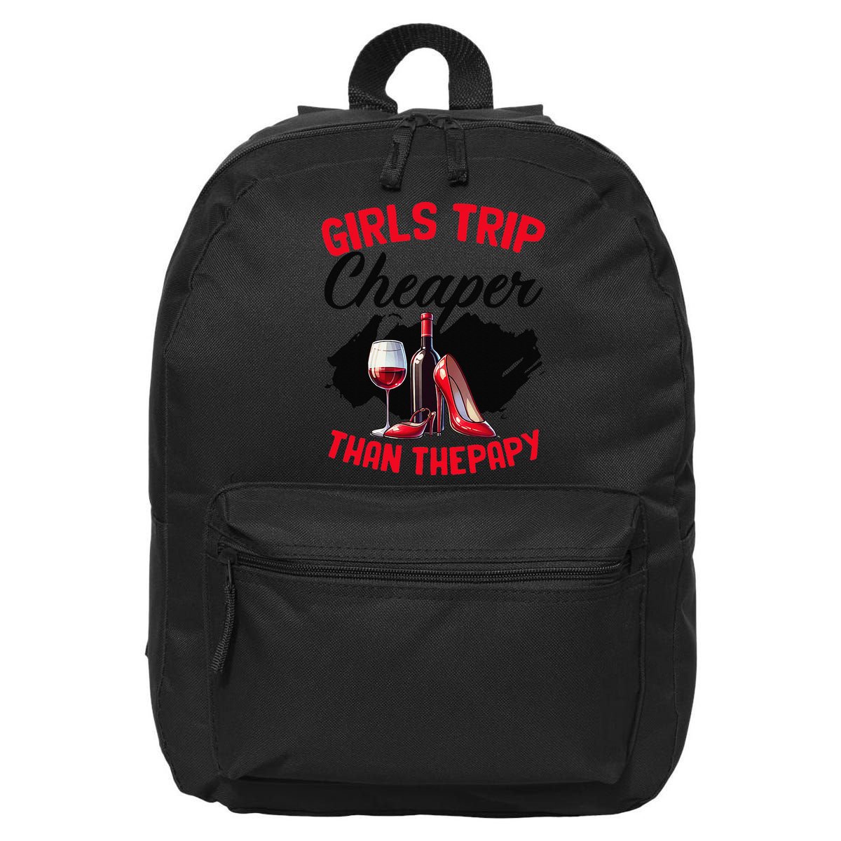 Funny Trip Bachelorette Wine Party Weekend Squad 16 in Basic Backpack