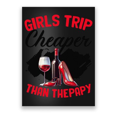 Funny Trip Bachelorette Wine Party Weekend Squad Poster
