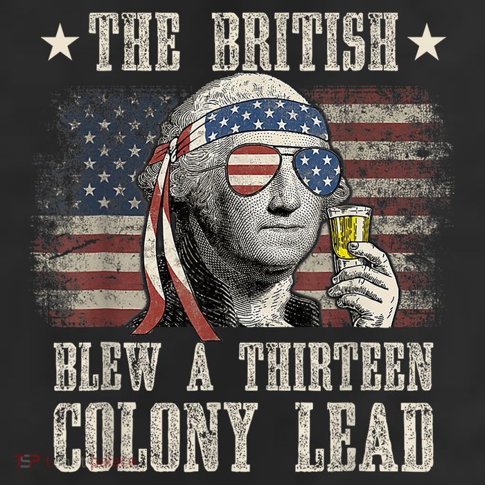 Funny The British Blew A 13 Colony Lead 4th Of July Us Flag 11oz C Handle Ceramic Mug
