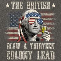 Funny The British Blew A 13 Colony Lead 4th Of July Us Flag Cotton Canvas Backpack