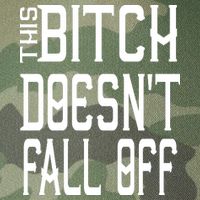 Funny THIS BITCH DOESN'T FALL OFF Legacy Tie Dye Trucker Hat