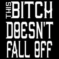 Funny THIS BITCH DOESN'T FALL OFF Apron