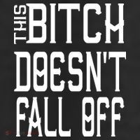 Funny THIS BITCH DOESN'T FALL OFF Beanie